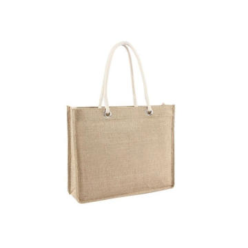 Custom Print Small Size Grocery Eco-Friendly Organic Linen Jute Tote Shopping Bags